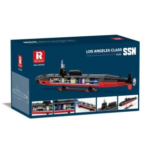 REOBRIX BUILDING BLOCKS 2723 PIECE LOS ANGELES CLASS SUBMARINE SNN 1:125 (#33049)