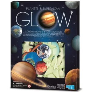 GLOW PLANETS AND SUPERNOVA STARS 100 PACK