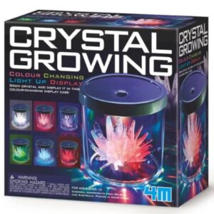 CRYSTAL GROWING KIT WITH COLOUR CHANGING LIGHT UP DISPLAY