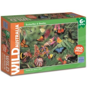 BLUE OPAL 100 PIECE BUTTERFLIES AND BEETLES