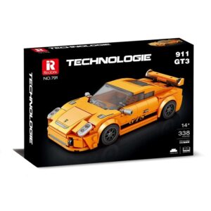 REOBRIX BUILDING BLOCKS 338 PIECE PORSCHE 911 GT3 (#791)