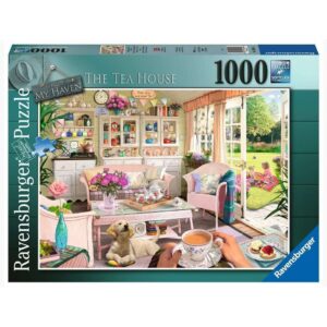 RAVENSBURGER 1000 PIECE MY HAVEN #9 THE TEA SHED