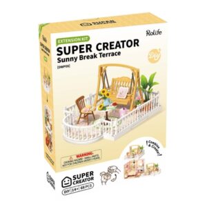 ROBOTIME DIY PLASTIC SUPERSTORE SUNNY BREAK TERRACE