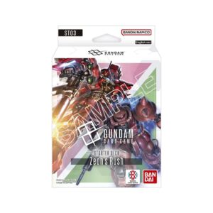 GUNDAM CARD GAME: STARTER DECK ZEONS RUSH (ST03)
