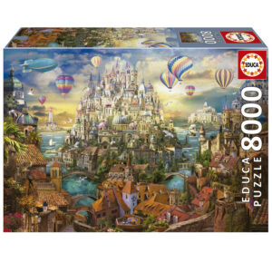 EDUCA 8000 PIECE PUZZLE DREAM TOWN (#19570)