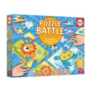 EDUCA 12x42 PUZZLE BATTLE ANIMALS