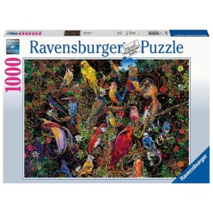 RAVENSBURGER 1000 PIECE BIRDS OF ART