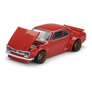 MINI GT 1:64 KAIDO★HOUSE NISSAN SKYLINE 2000GT-R (KPGC10) HAKOSUKA KAIDO STREET V1 RED (KHMG175)