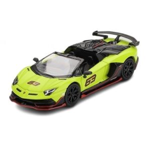 MINI GT 1:64 LAMBORGHINI AVENTADOR SVJ 63 ROADSTER VERDE SHOCK (MGT00887)