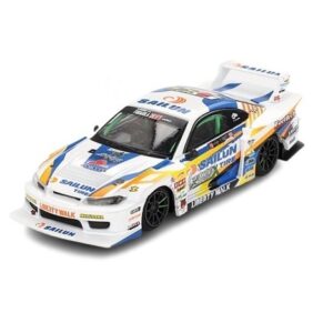MINI GT 1:64 LB-SUPER SILHOUETTE NISSAN S15 SILVIA #555 2023 FORMULA DRIFT JAPAN (MGT00895)