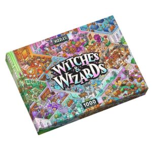 VIZZLES 1000 PIECE WITCHES AND WIZARDS