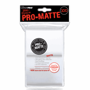 ULTRA PRO DECK PROTECTOR MATTE CLEAR 100