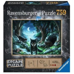 RAVENSBURGER 759 PIECE ESCAPE #7 CURSE OF THE WOLF
