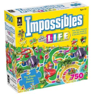 BEPUZZLED IMPOSSIBLES 750 PIECE GAME OF LIFE