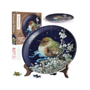 PINTOO 124 PIECE PLATE PHOENIX CHAN BIRD ON PLUM BRANCH