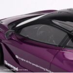 McLaren 720S LB Works Black TAS 2024 in 1:18 scale McLaren 720S LB Works Black TAS 2024 in 1:18 scale