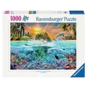 RAVENSBURGER 1000 PIECE THE UNDERWATER ISLAND