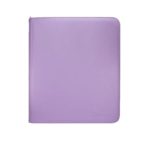 ULTRA PRO VIVID 12 POCKET ZIPPERED BINDER PURPLE