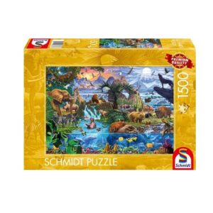 SCHMIDT 1500 PIECE PANORAMA OF THE ANIMAL WORLD