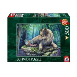 SCHMIDT 500 PIECE THE WOLF AND THE ELF