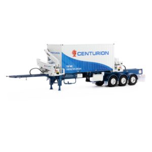 DRAKE 1:50 BOXLOADER TRAILER WITH 20' CENTURION TRANSPORT CONTAINER (ZT09286S)