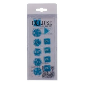 ECLIPSE 11 ROLEPLAY DICE SET SKY BLUE
