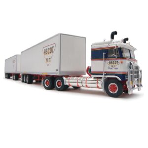 HIGHWAY REPLICAS 1:64 KENWORTH FREIGHT ROAD TRAIN ASCOT N.T. (12035)