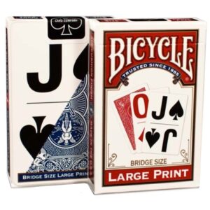 BICYCLE LARGE PRINT PLAYING CARDS