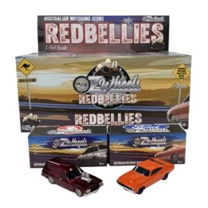 OZ WHEELS 1:64 RED BELLIES MYSTERY CARS ASSTD (OZ64-RB1)