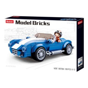 SLUBAN BLUE RACE CAR (M38-B0706A)