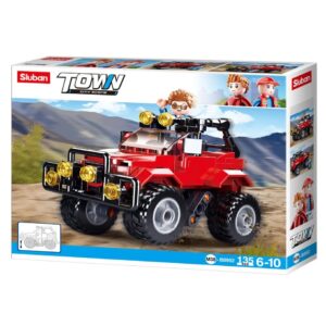 SLUBAN TOWN RED SUV (M38-B0902)