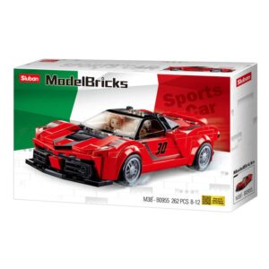SLUBAN ITALIAN SUPER CAR RED (M38-B0955)