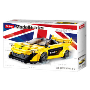 SLUBAN ENGLISH SUPER CAR YELLOW (M38-B0956)