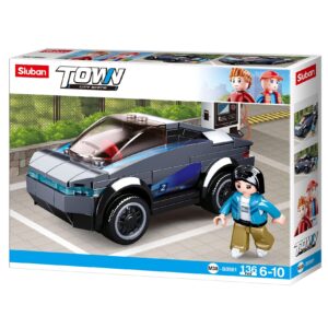 SLUBAN TOWN ELECTRIC CAR (M38-B0901)