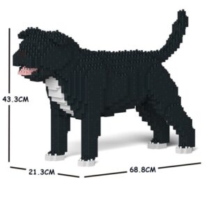 JEKCA BLOCKS STAFFORDSHIRE BULL TERRIER 01S-M02