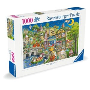 RAVENSBURGER 1000 PIECE MOTHER GOOSEVILLE