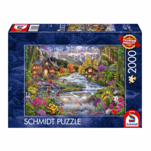 SCHMIDT 2000 PIECE RIVER IN THE MOUNTAINS