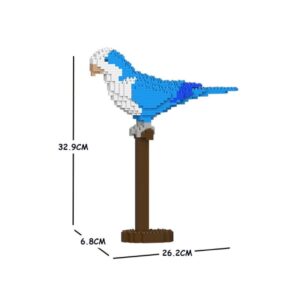 JEKCA QUAKER PARROT BLUE/WHITE (01S-M02)