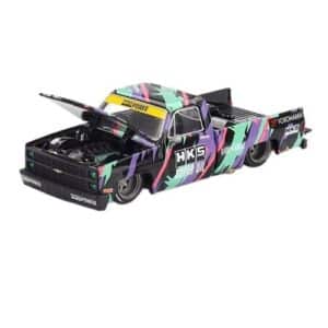 MINI GT 1:64 KAIDO★HOUSE CHEVROLET SILVERADO KAIDO HKS V1 BLACK (KHMG174)