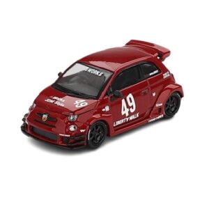 MINI GT 1:64 LB-WORKS X ABAS WORKS ABARTH 595 RED (MGT00963)