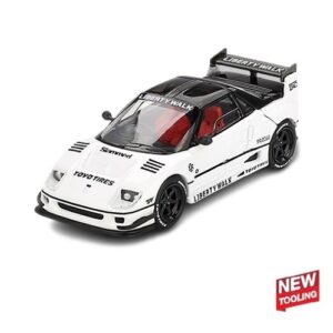 MINI GT 1:64 MAZDA AZ-1 LIBERTY WALK LB40 2024 TOKYO AUTO SALON WHITE (MGT00953)