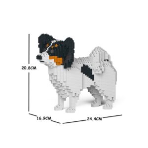 JEKCA BLOCKS PAPILLON DOG 01S-M01