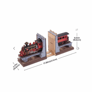 ROBOTIME DIY BOOKEND KIT CENTURY TRAIN