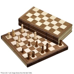 PHILOS CHESS WOOD 30CM BOOK STYLE
