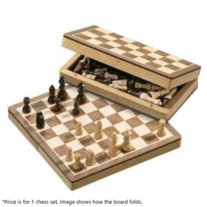 PHILOS CHESS WOOD MAGNETIC 20CM FOLDING