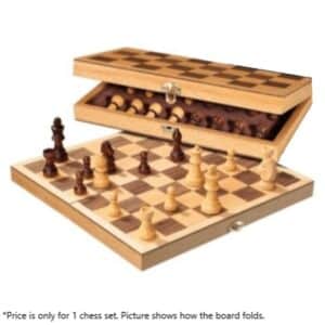PHILOS CHESS WOOD 30CM FOLDING