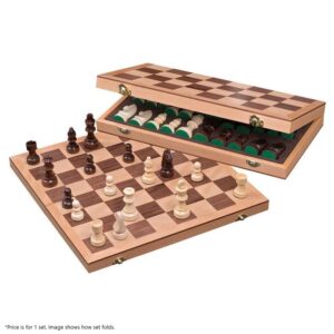 PHILOS 15" CHESS SET INLAID