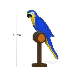 JEKCA BLOCKS BLUE & GOLD MACAW (01S)