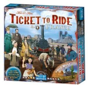TICKET TO RIDE FRANCE/OLD WEST EXPANSION