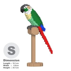 JEKCA BLOCKS GREEN CHEEK CONURE (01S-M02)